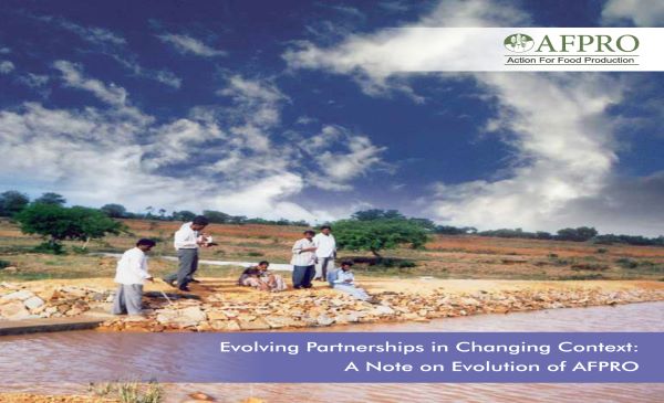 Evolving partnerships in changing context : A note on evolution of AFPRO